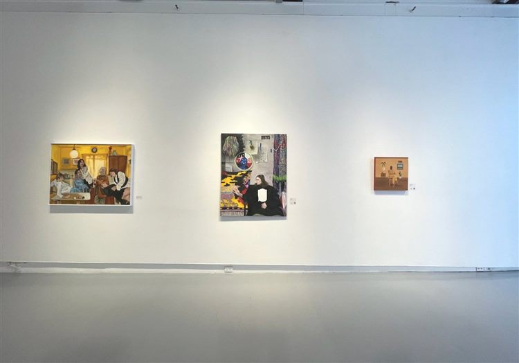 Installation view, The 40th Chelsea International Fine Art Competition Exhibition